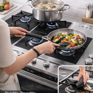 gas stove burner covers – non stick & reusable